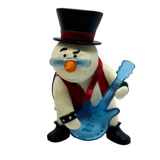 2015 Rock and Roll All Nite Hallmark Ornament (Snowmen) QGO1017
