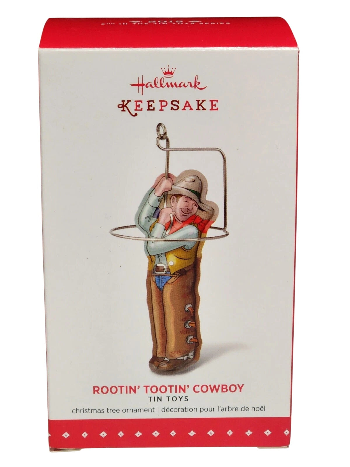 2015 Rootin' Tootin' Cowboy Hallmark Ornament (Tin Toys) QX9209