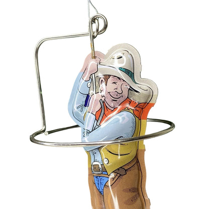 2015 Rootin' Tootin' Cowboy Hallmark Ornament (Tin Toys) QX9209