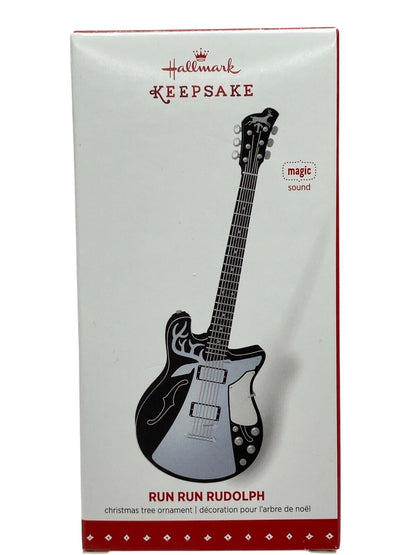 2015 Run Run Rudolph Hallmark Ornament (Guitar) QG01049