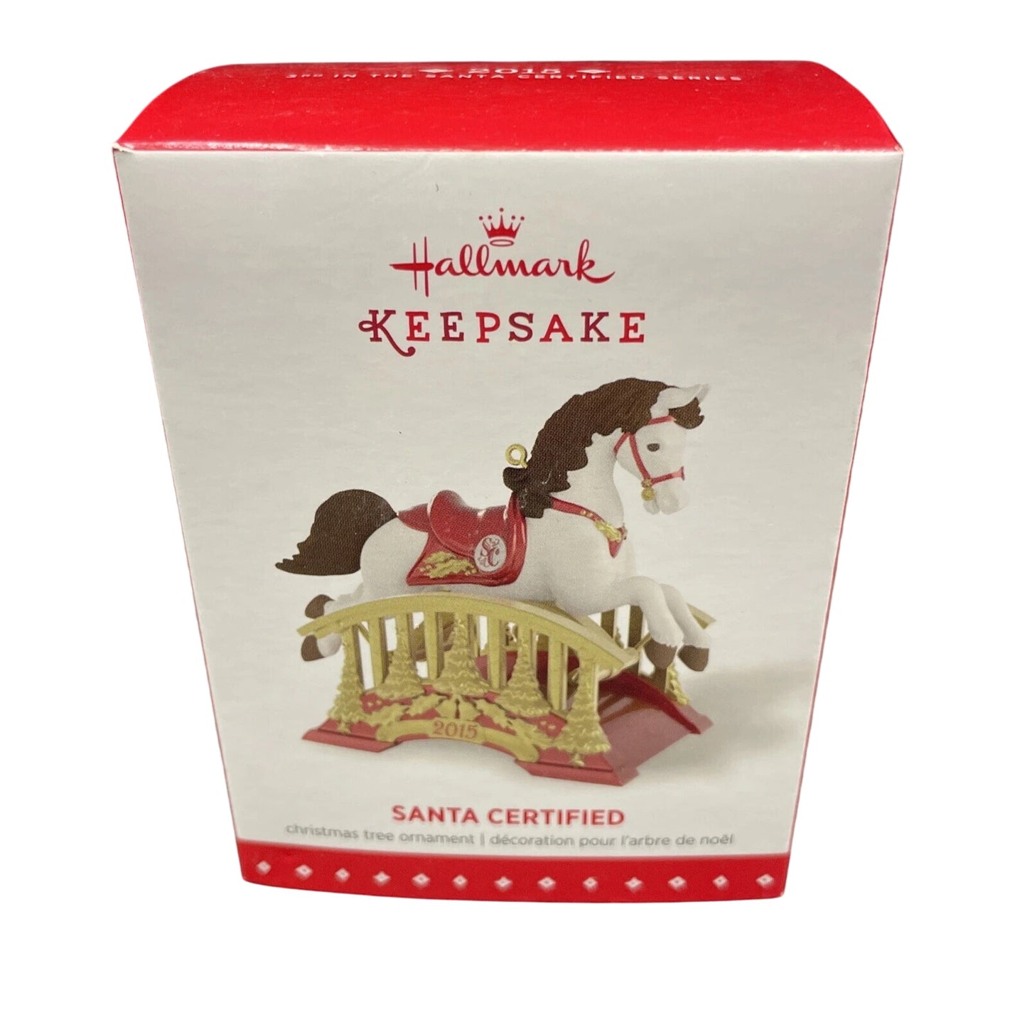 2015 Santa Certified Hallmark Ornament (Santa Certified) QX9099