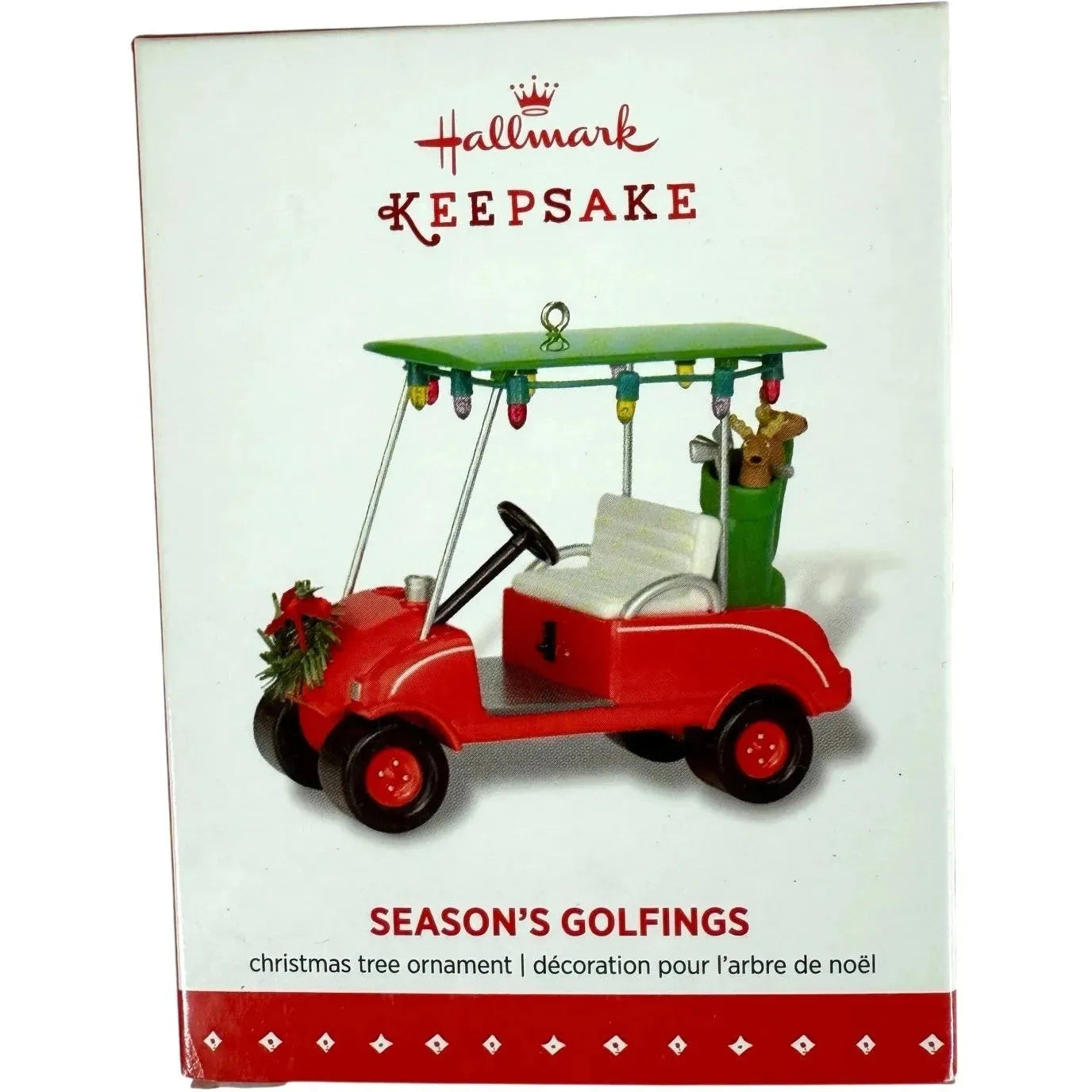 2015 Season's Golfing Hallmark Ornament (Golf) QGO1639