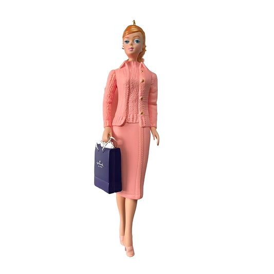 2015 Shopping Hallmark Ornament (Barbie) QXI3214