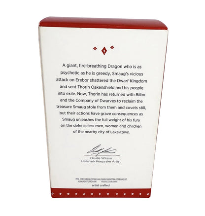 2015 Smaug Awakens Hallmark Ornament (The Hobbit) QXI2257