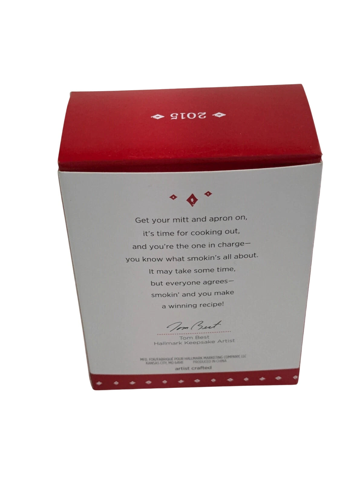 2015 Smokin' Good Times Hallmark Ornament (Grill) QGO1689