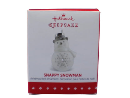 2015 Snappy Snowman Hallmark Ornament (Snowmen) QXM8539