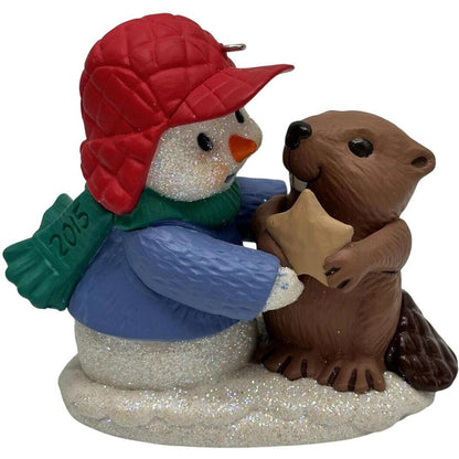 2015 Snow Buddies Hallmark Ornament (Snow Buddies) QX9057