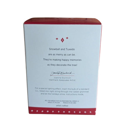 2015 Snowball and Tuxedo Hallmark Ornament (Snowball and Tuxedo) QGO3787