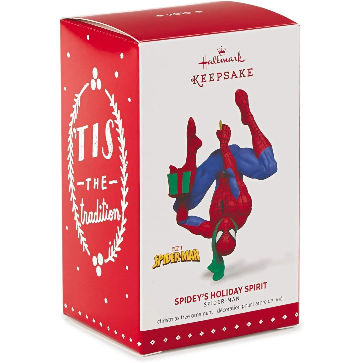 2015 Spidey's Holiday Spirit Hallmark Ornament (Super Heroes) QXI2659