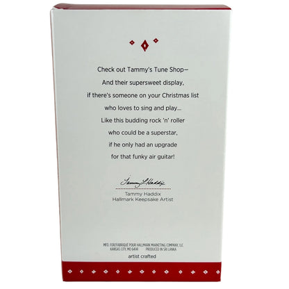 2015 Tammy's Tune Shop Hallmark Ornament (Christmas Window) QXC5127