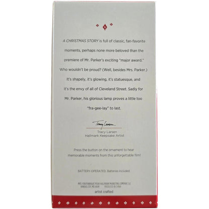 2015 The Envy of Cleveland Street Hallmark Ornament (A Christmas Story) QXI2269