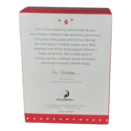 2015 The Poky Little Puppy Hallmark Ornament (Little Golden Books) QXI2679