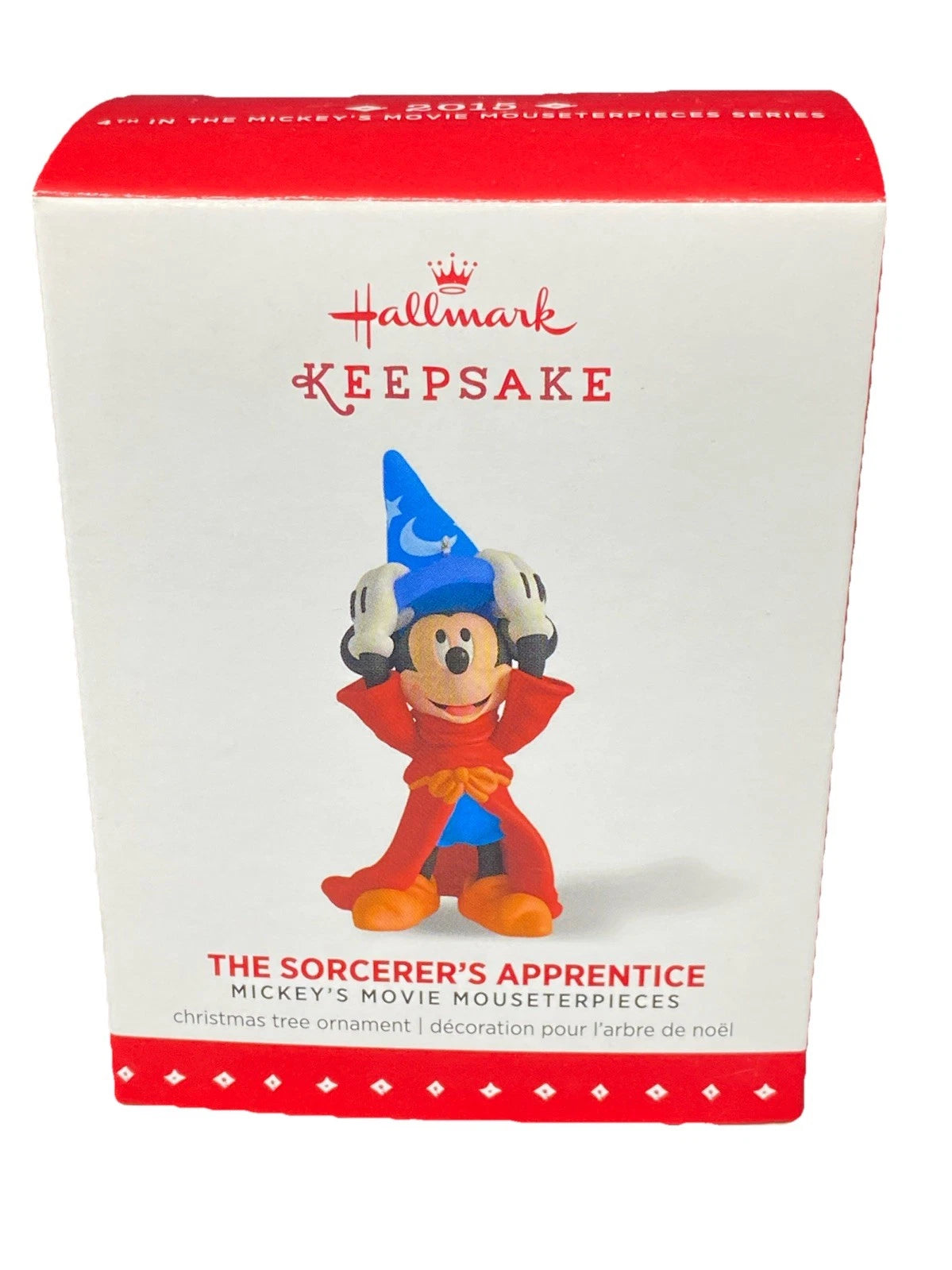 2015 The Sorcerer's Apprentice Hallmark Ornament (Mickey's Movie Mousterpieces) QX9009