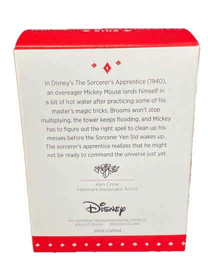 2015 The Sorcerer's Apprentice Hallmark Ornament (Mickey's Movie Mousterpieces) QX9009