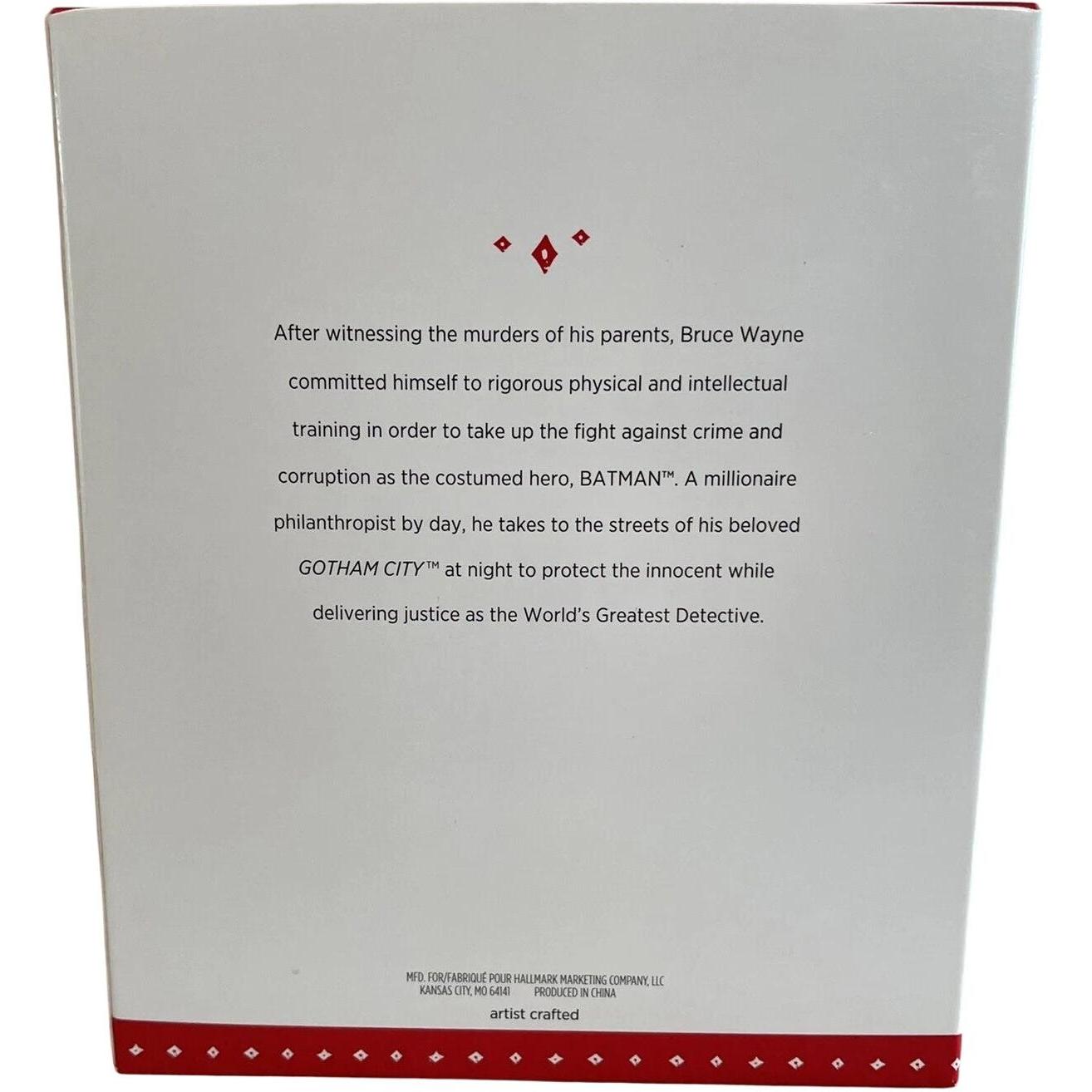 2015 The World's Greatest Detective Hallmark Ornament (Super Heroes) QXI2127