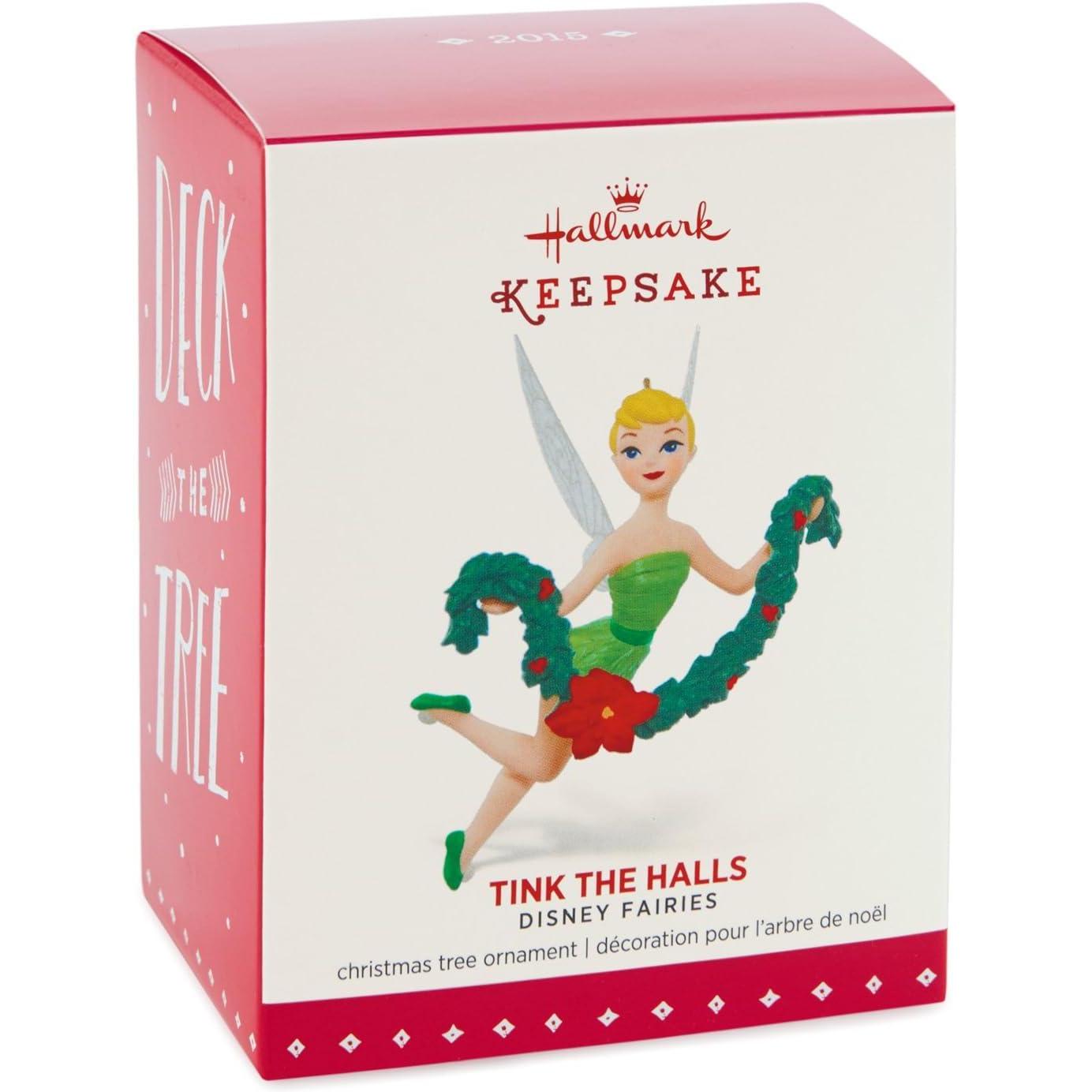 2015 Tink The Halls Hallmark Ornament (Tinker Bell) QXD6097