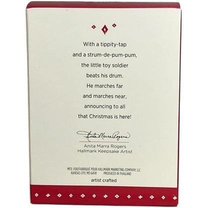 2015 Tippity-Tap Toy Soldier Hallmark Ornament (Musical Soldiers) LPR3377