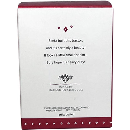 2015 Toymaker Santa Hallmark Ornament (Toymaker Santa) QX9059