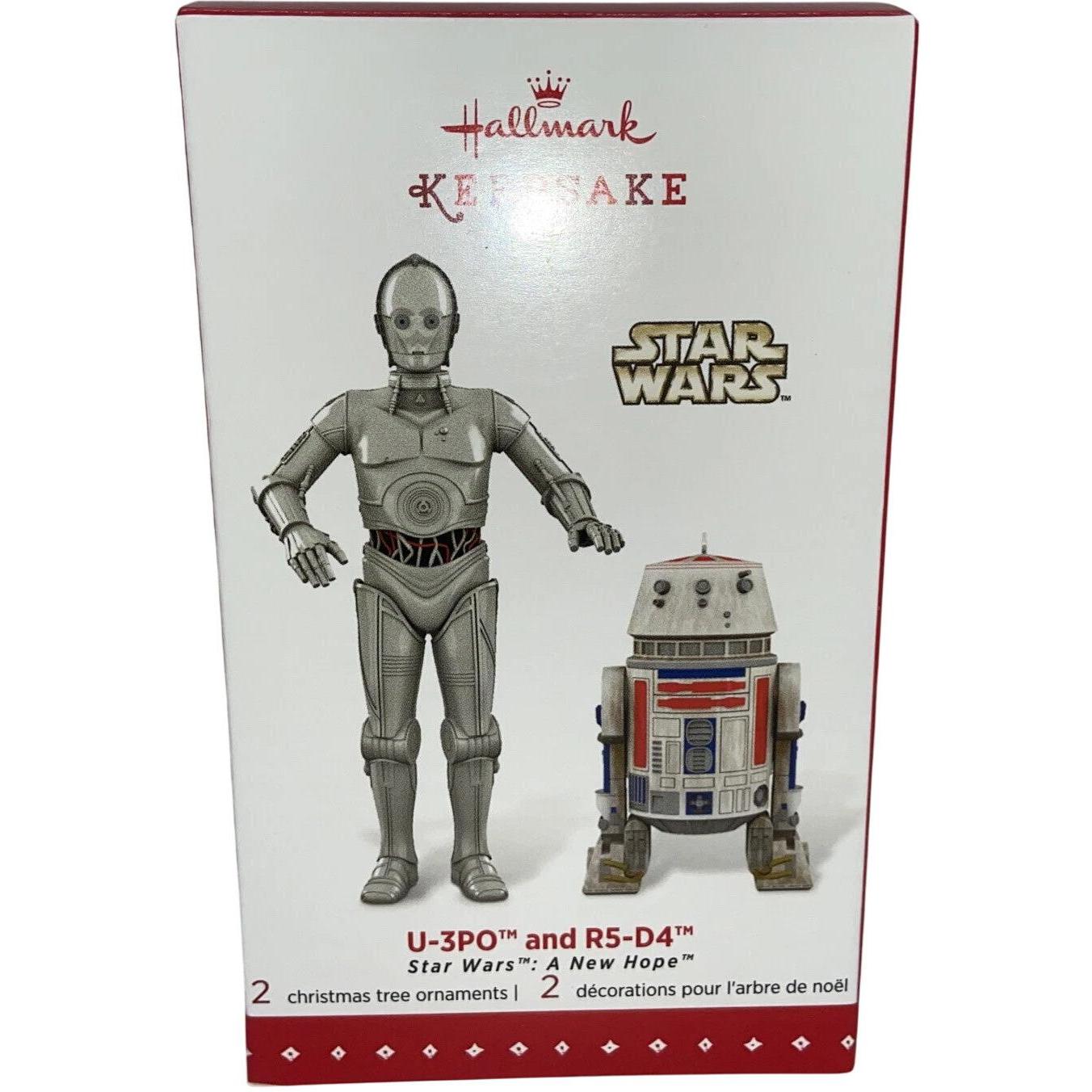 2015 U-3PO and R5-D4 Hallmark Ornament (Star Wars) QMP4092