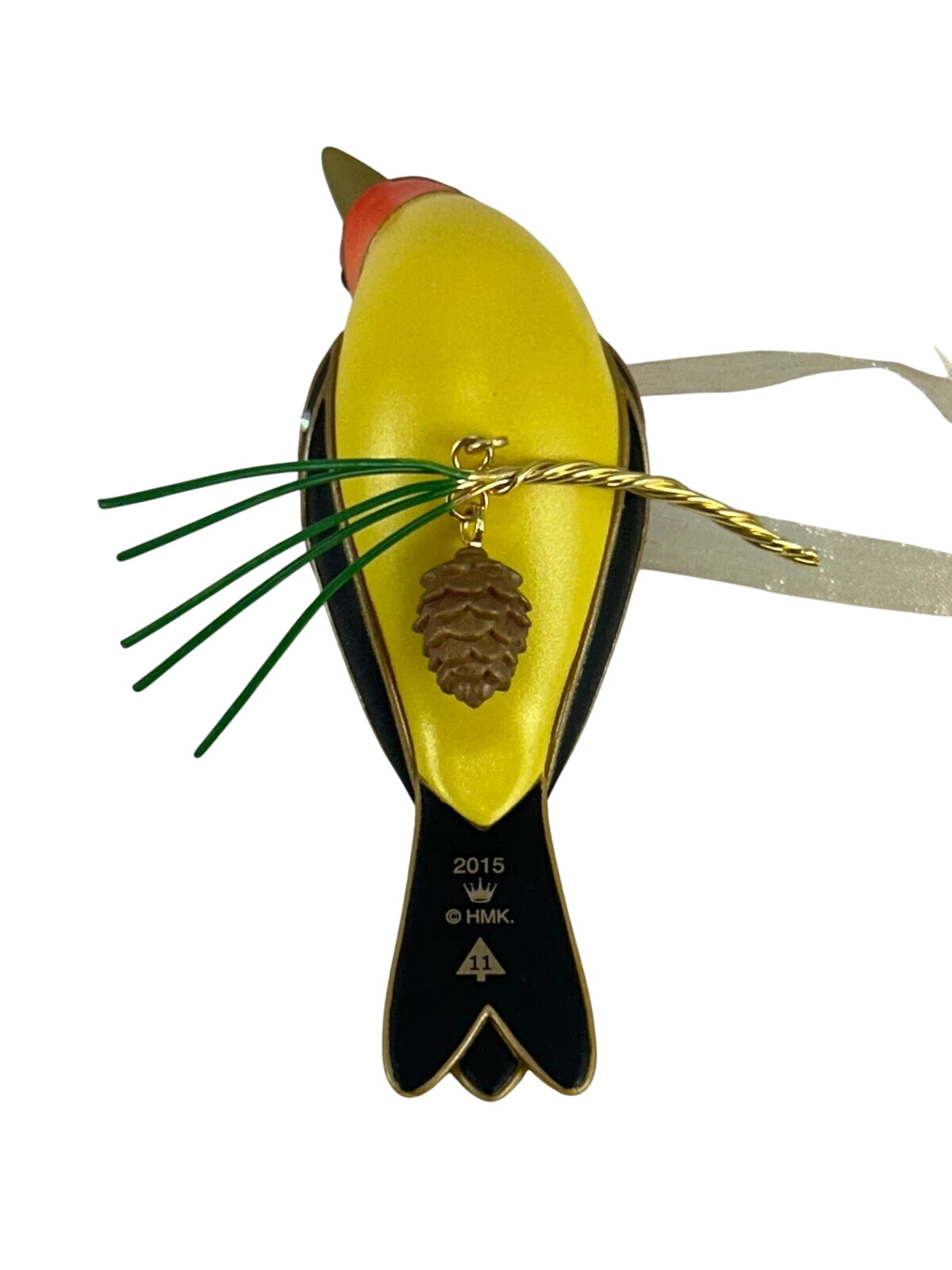 2015 Western Tanager Hallmark Ornament (Beauty of Birds) QX9159