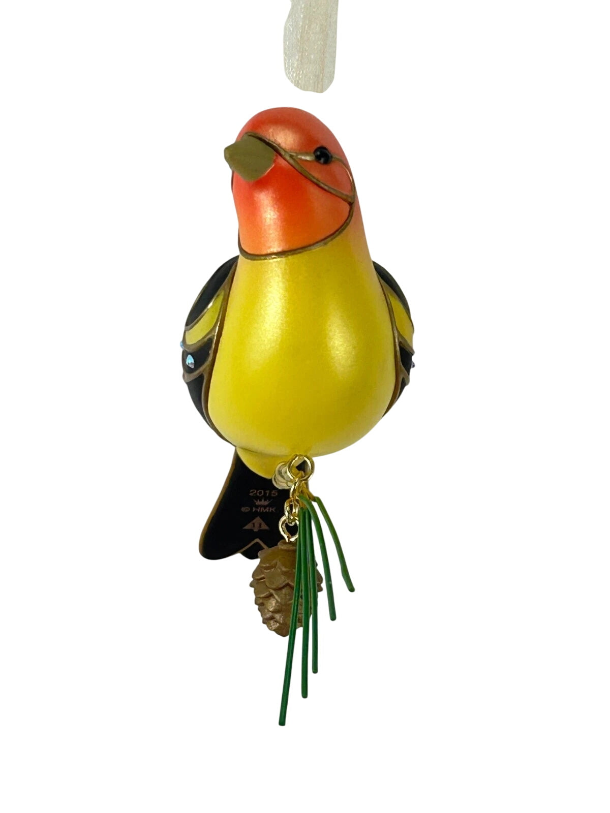 2015 Western Tanager Hallmark Ornament (Beauty of Birds) QX9159