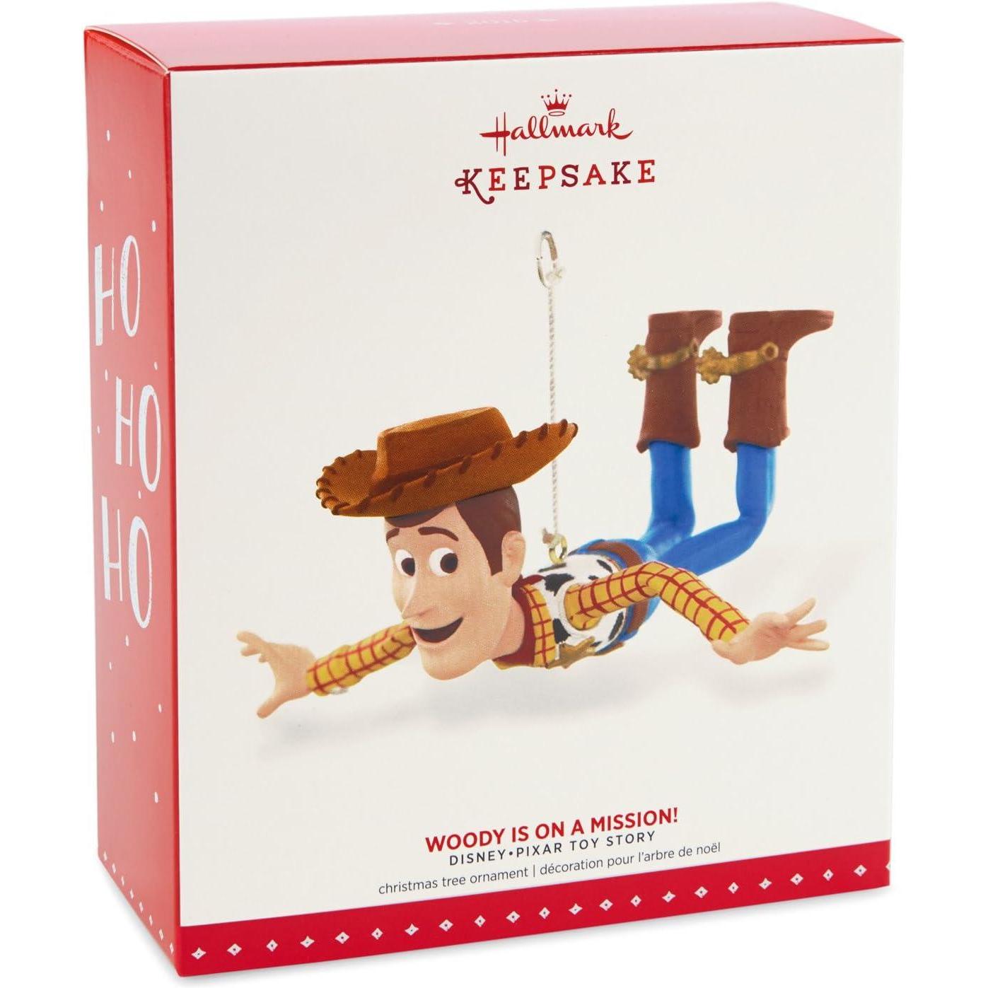 2015 Woody is on a Mission Hallmark Ornament (Toy Story) QXD6029