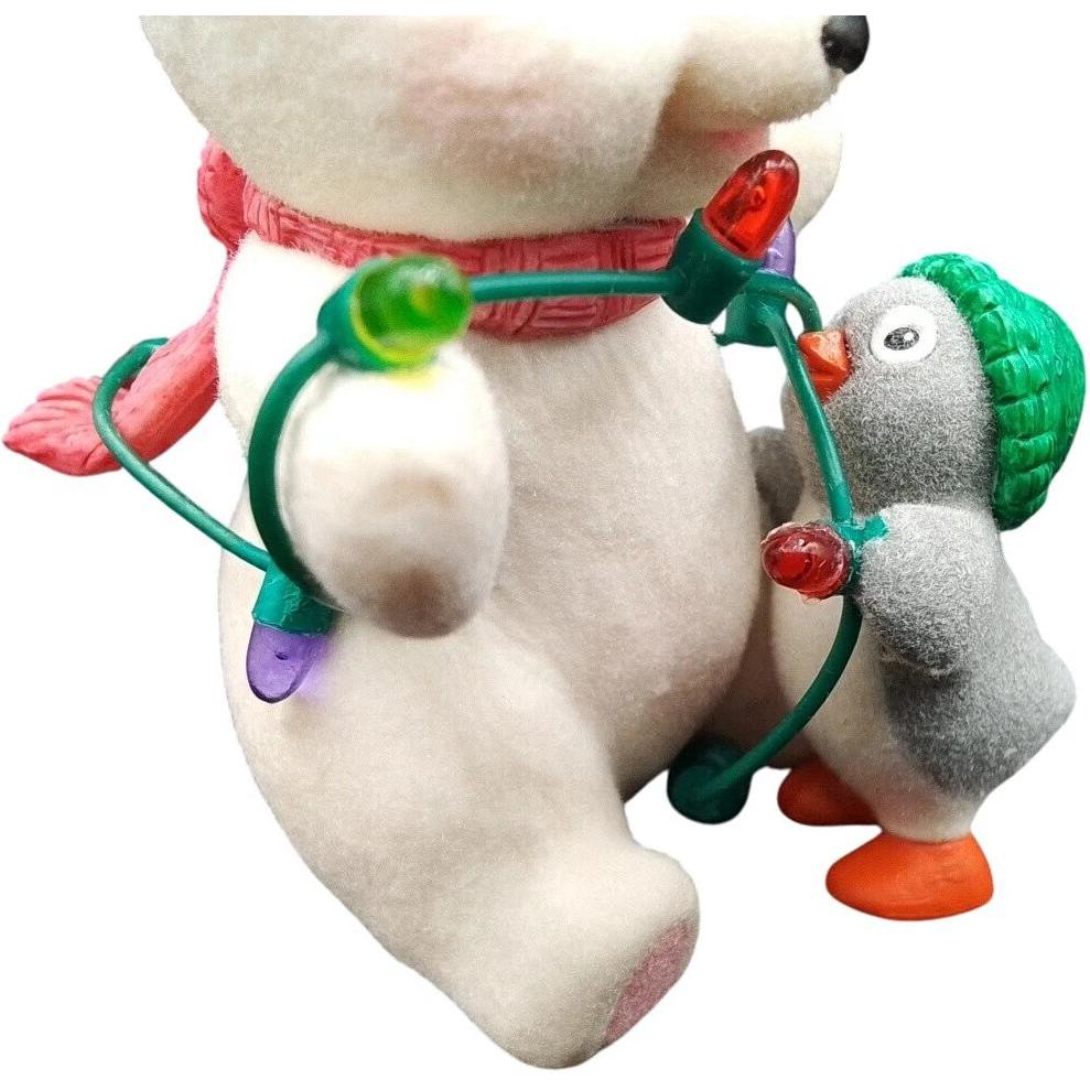 2015 Wrapped Up In Friendship Hallmark Ornament (Snowball and Tuxedo) QX9157