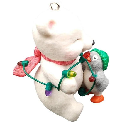 2015 Wrapped Up In Friendship Hallmark Ornament (Snowball and Tuxedo) QX9157
