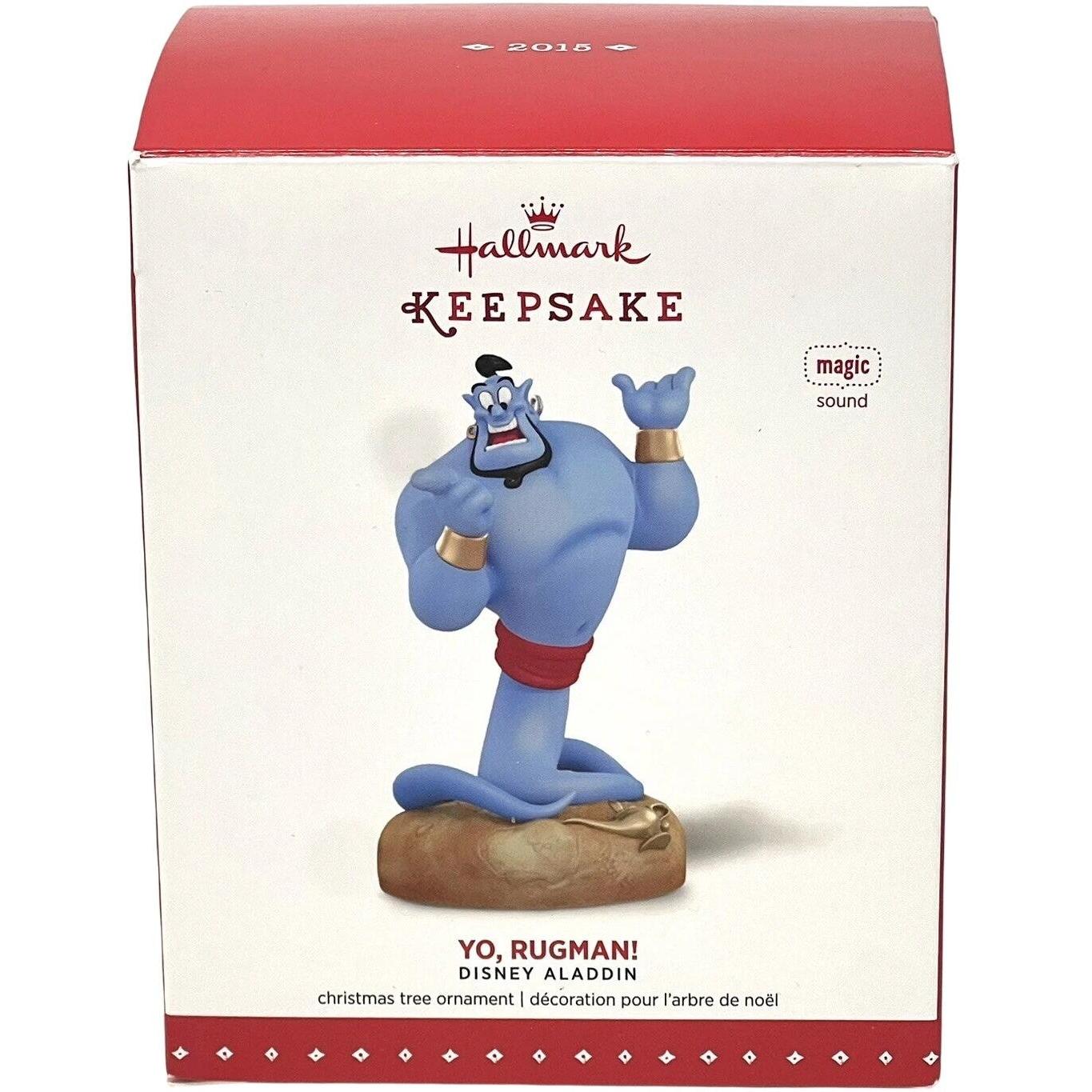 2015 Yo, Rugman! Hallmark Ornament (Aladdin) QXD6159