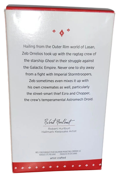 2015 Zeb Orrelios Hallmark Ornament (Star Wars) QXI2577