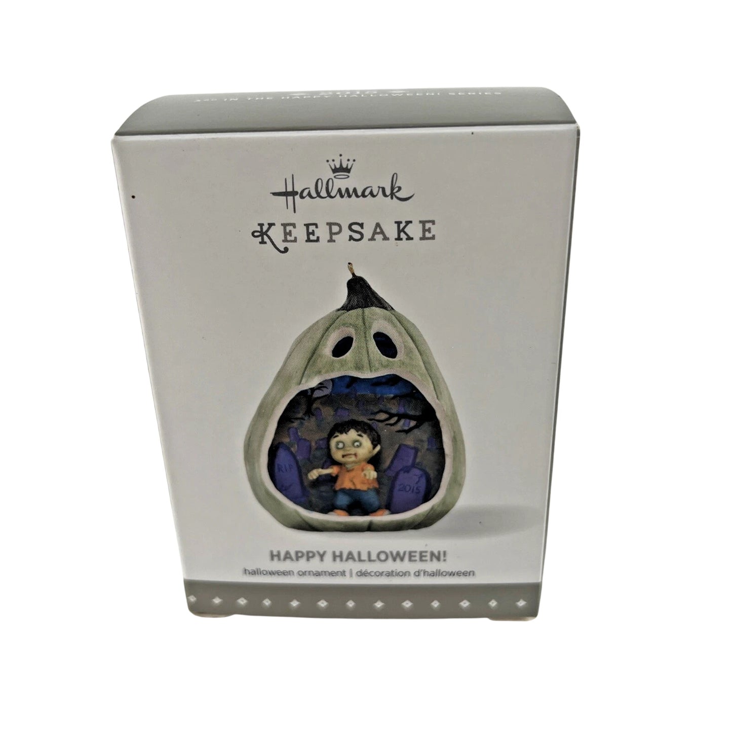 2015 Zombie Hallmark Ornament (Happy Halloween!) QFO5247