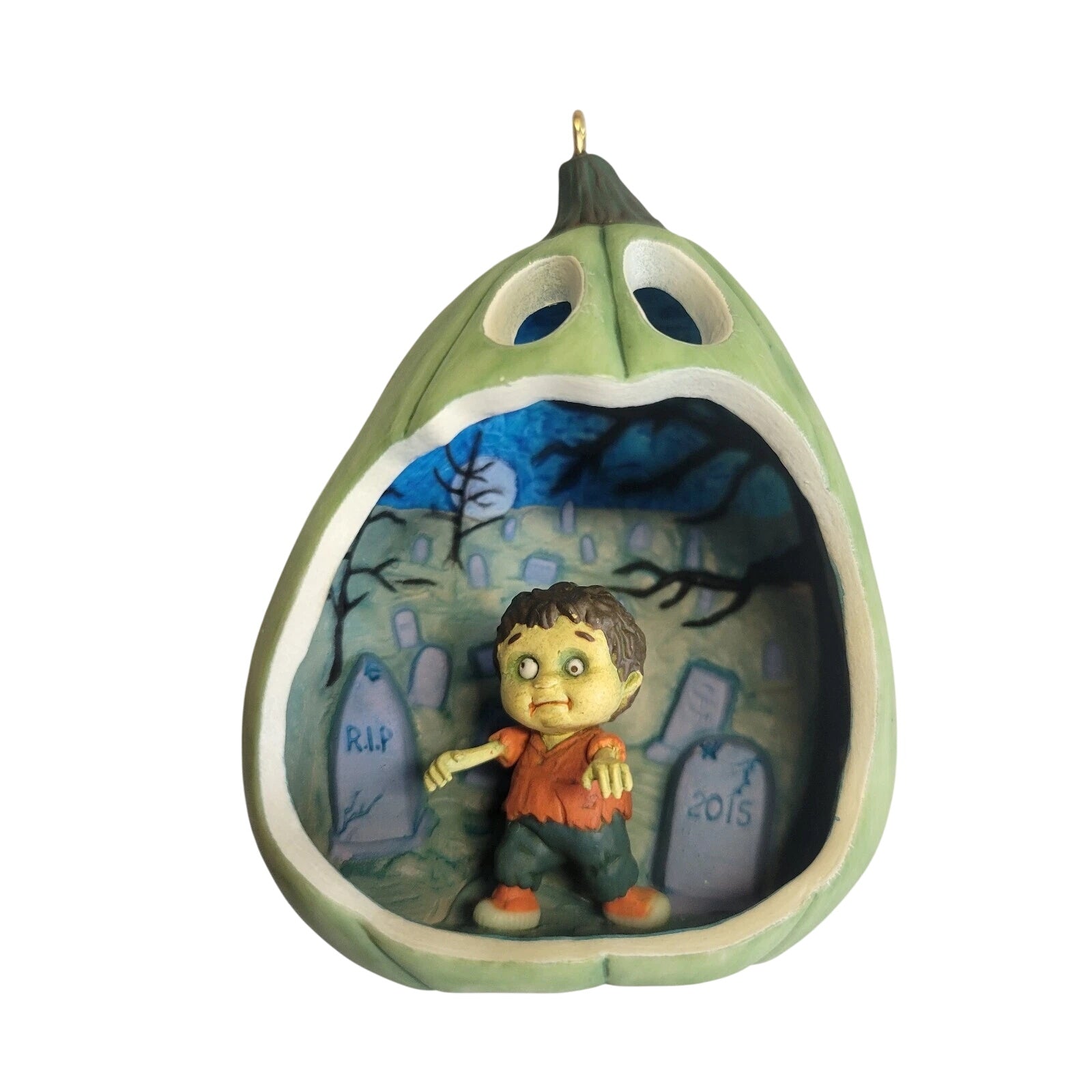2015 Zombie Hallmark Ornament (Happy Halloween!) QFO5247
