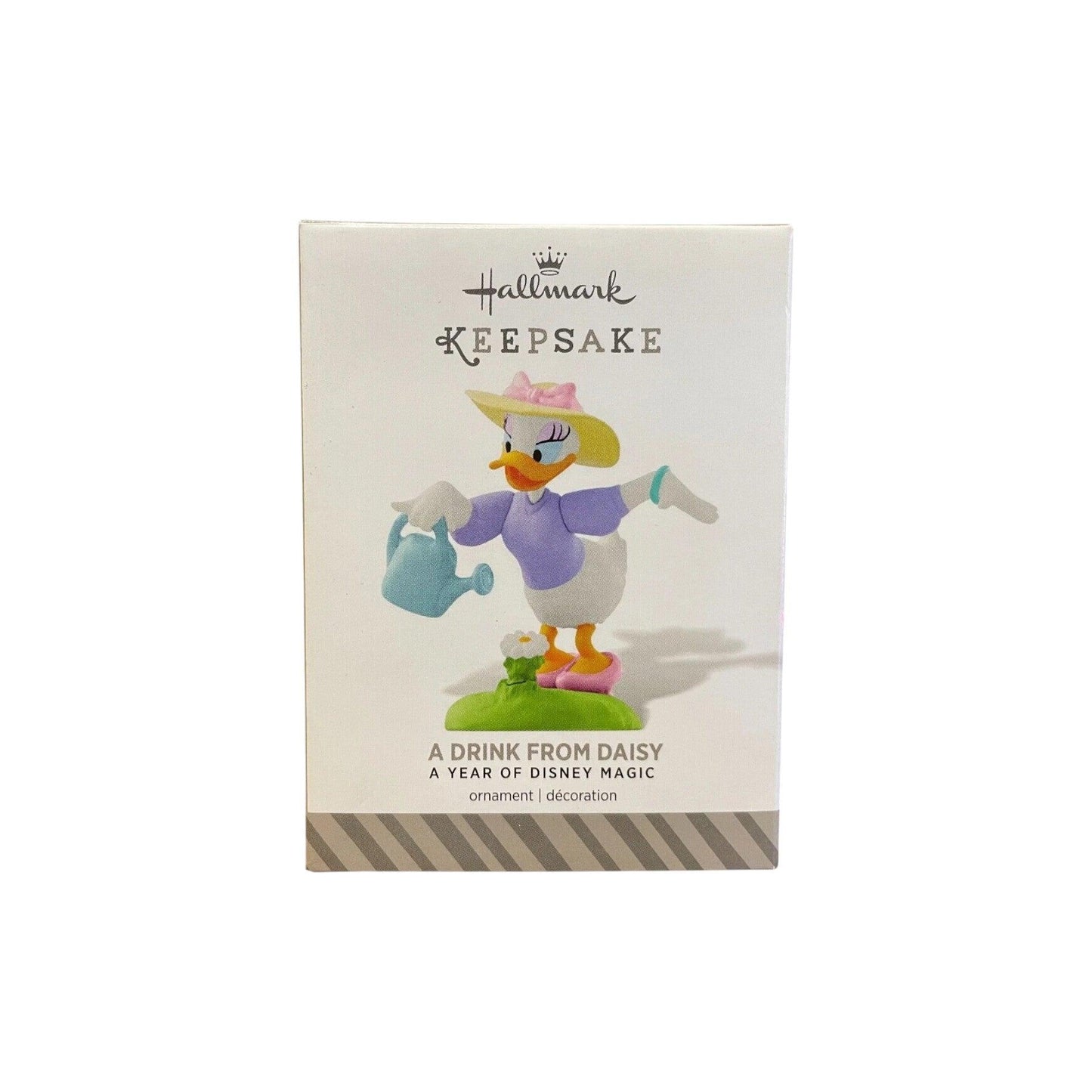 Hallmark Keepsake ornament packaging with a cartoon duck character on a white background