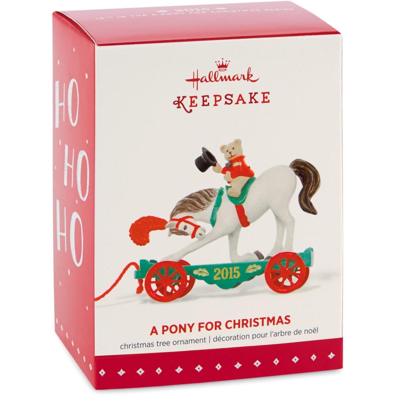 2015 A Pony for Christmas Hallmark Ornament (A Pony for Christmas) QX9149