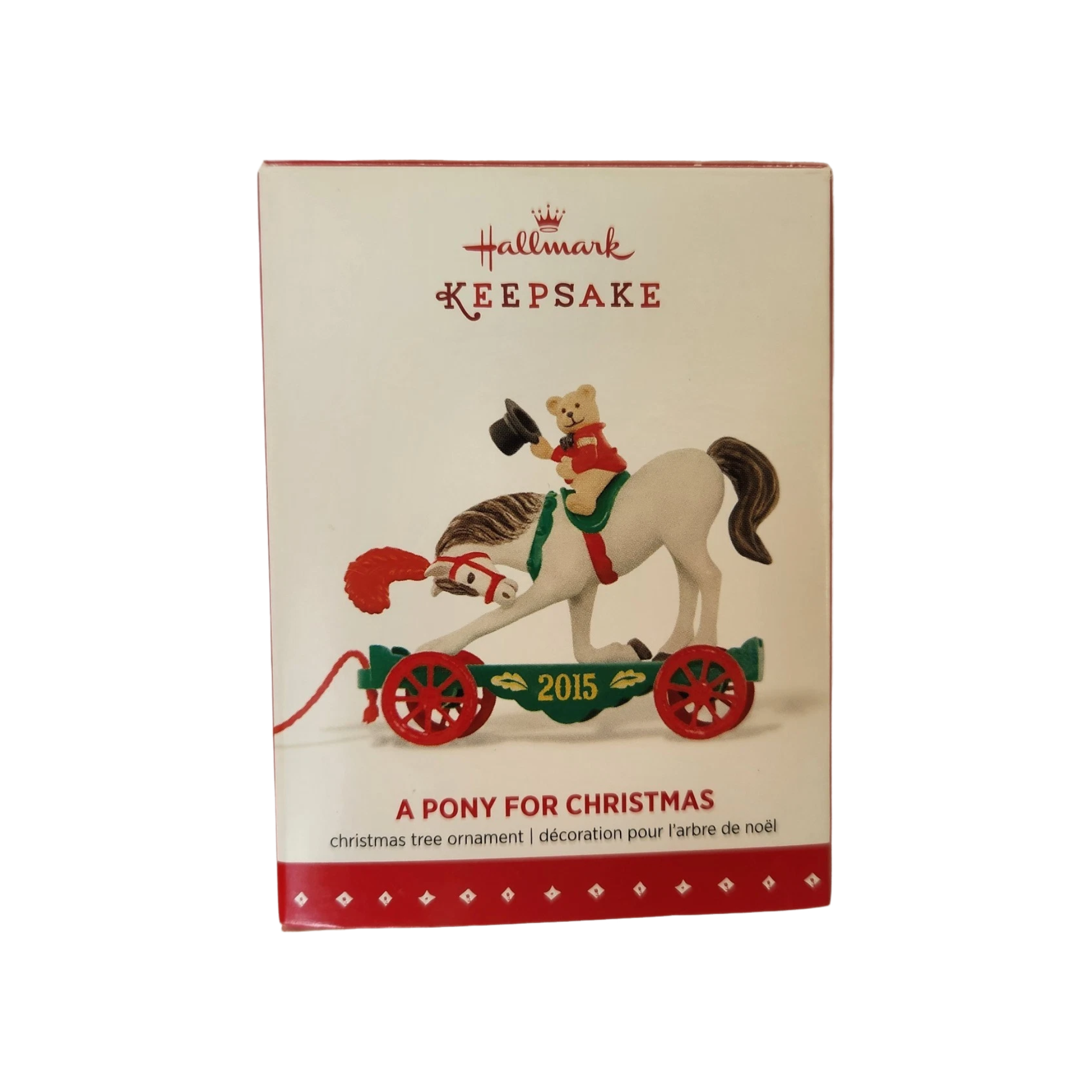 2015 A Pony for Christmas Hallmark Ornament (A Pony for Christmas) QX9149 Image2