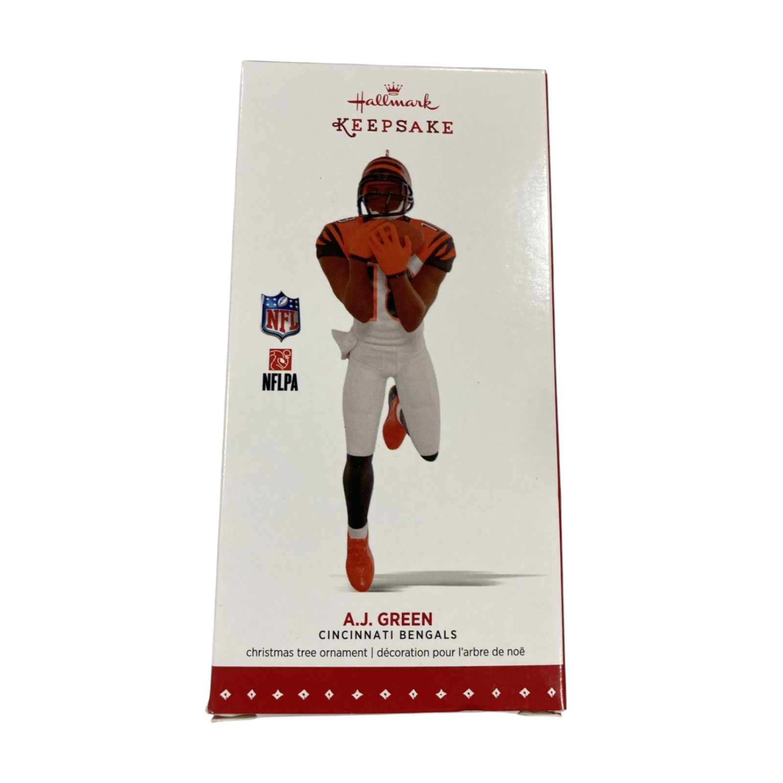 2015 A.J. Green Hallmark Ornament (Cincinnati Bengals NFL) QXI2729