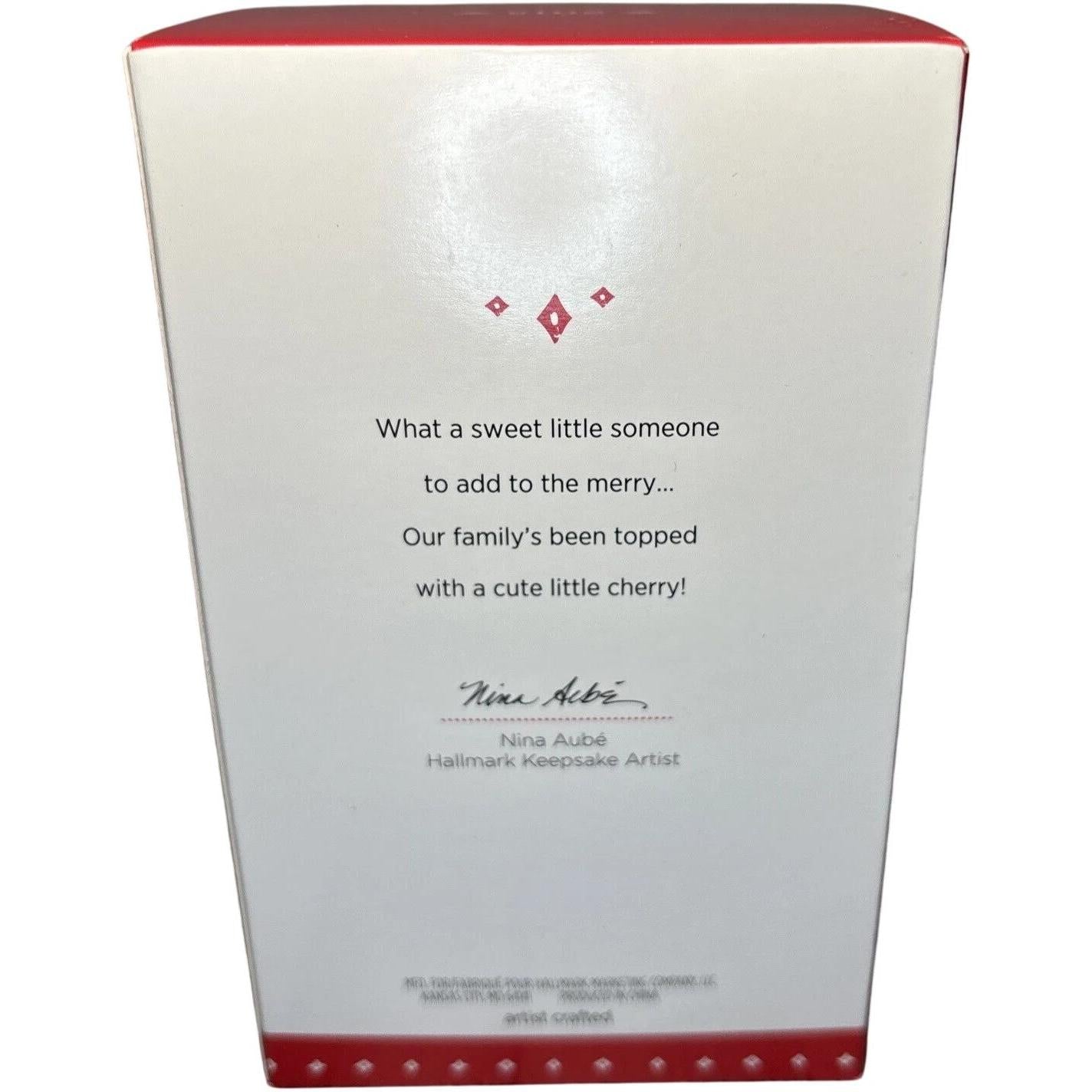 2015 Baby Makes Three Hallmark Ornament (Food) QGO1129