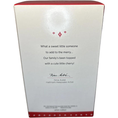 2015 Baby Makes Three Hallmark Ornament (Food) QGO1129