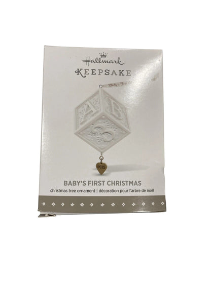 2015 Baby's First Christmas Hallmark Ornament (Baby's First Birthday) QHX1067