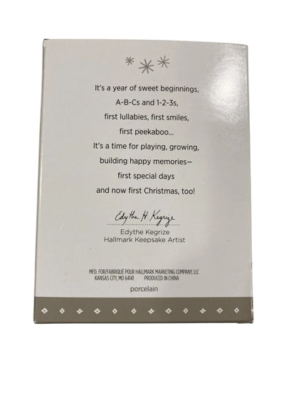 2015 Baby's First Christmas Hallmark Ornament (Baby's First Birthday) QHX1067