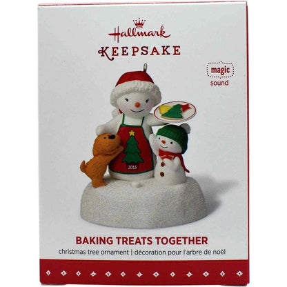 2015 Baking Treats Together Hallmark Ornament (Snowman) QGO5017