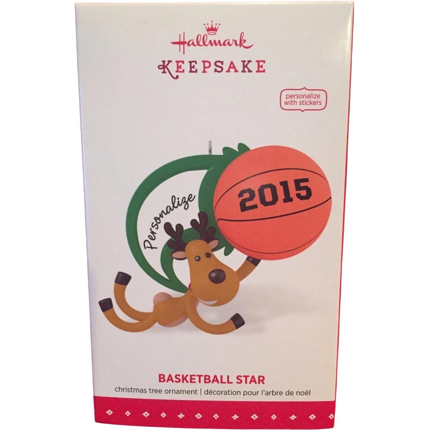 2015 Basketball Star Hallmark Ornament (Basketball) QGO1417