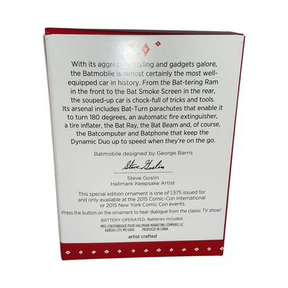 2015 Batman Classic TV Shows Batmobile (Super Heroes)