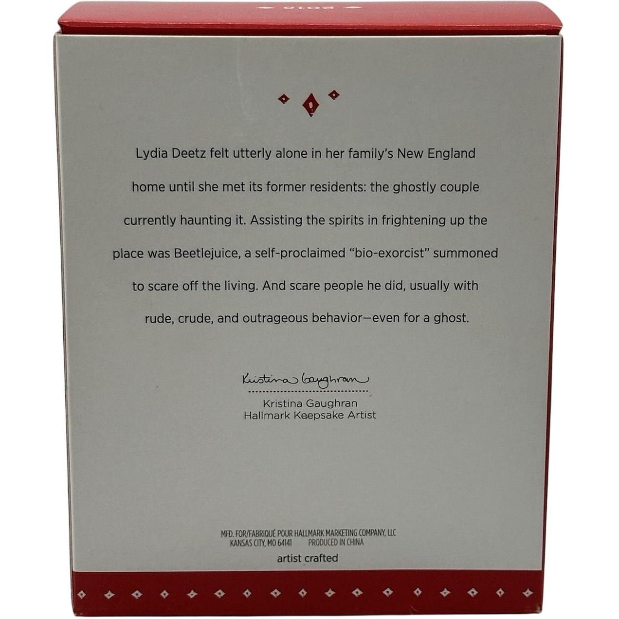 2015 Beetle Juice Hallmark Ornament (Beetle Juice) QXI2229