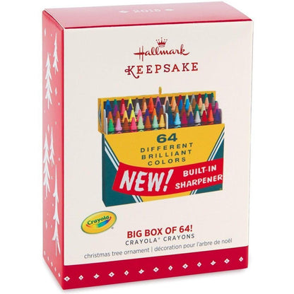 2015 Big Box of 64 Hallmark Ornament (Crayola) QXI2352
