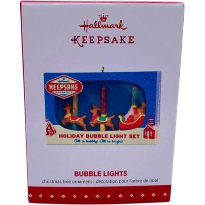 2015 Bubble Lights Hallmark Ornament (Nifty Fifties) QGO1579