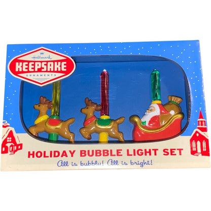 2015 Bubble Lights Hallmark Ornament (Nifty Fifties) QGO1579