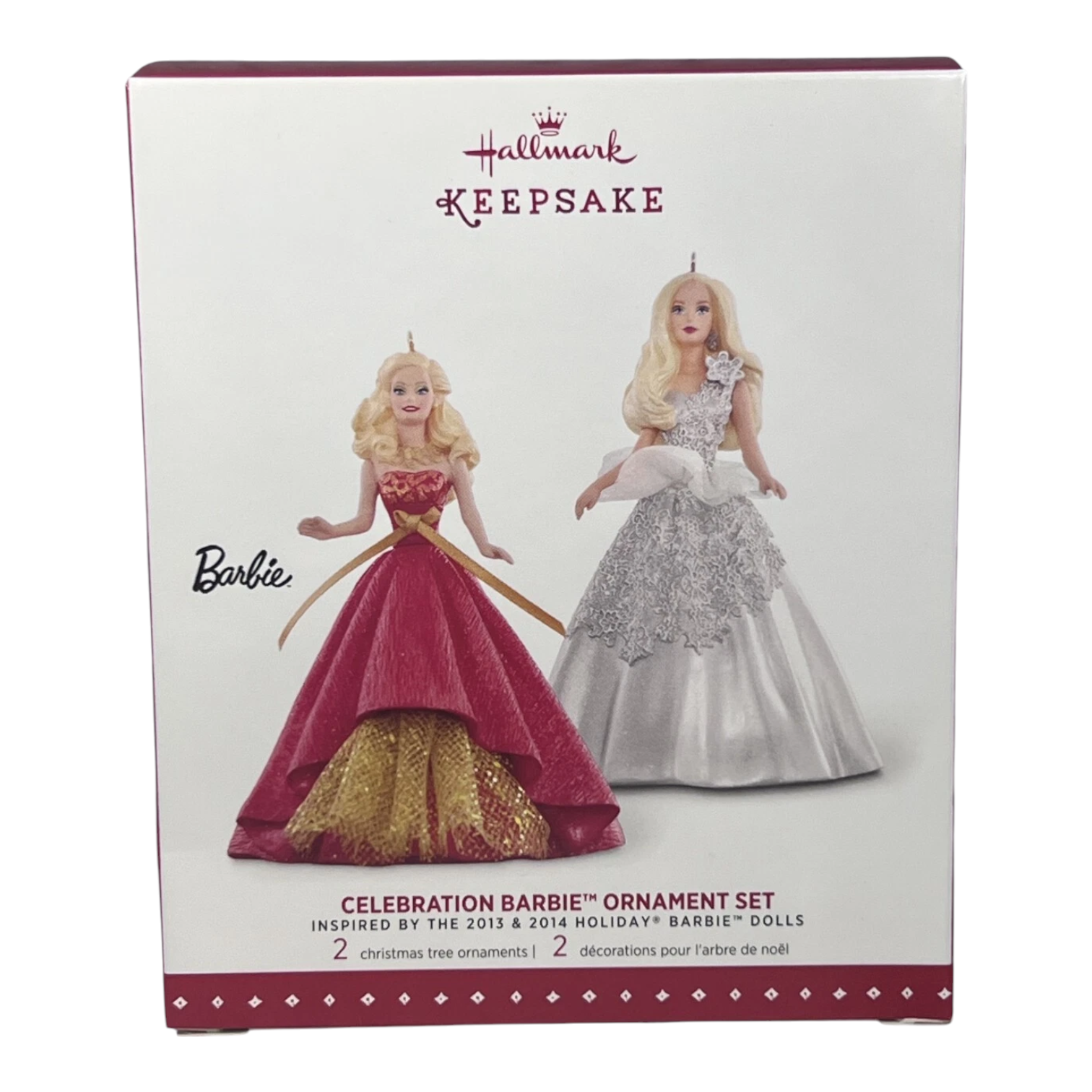 2015 Celebration Barbie Ornament Set Hallmark Ornament (Barbie) QCI2797 Image2