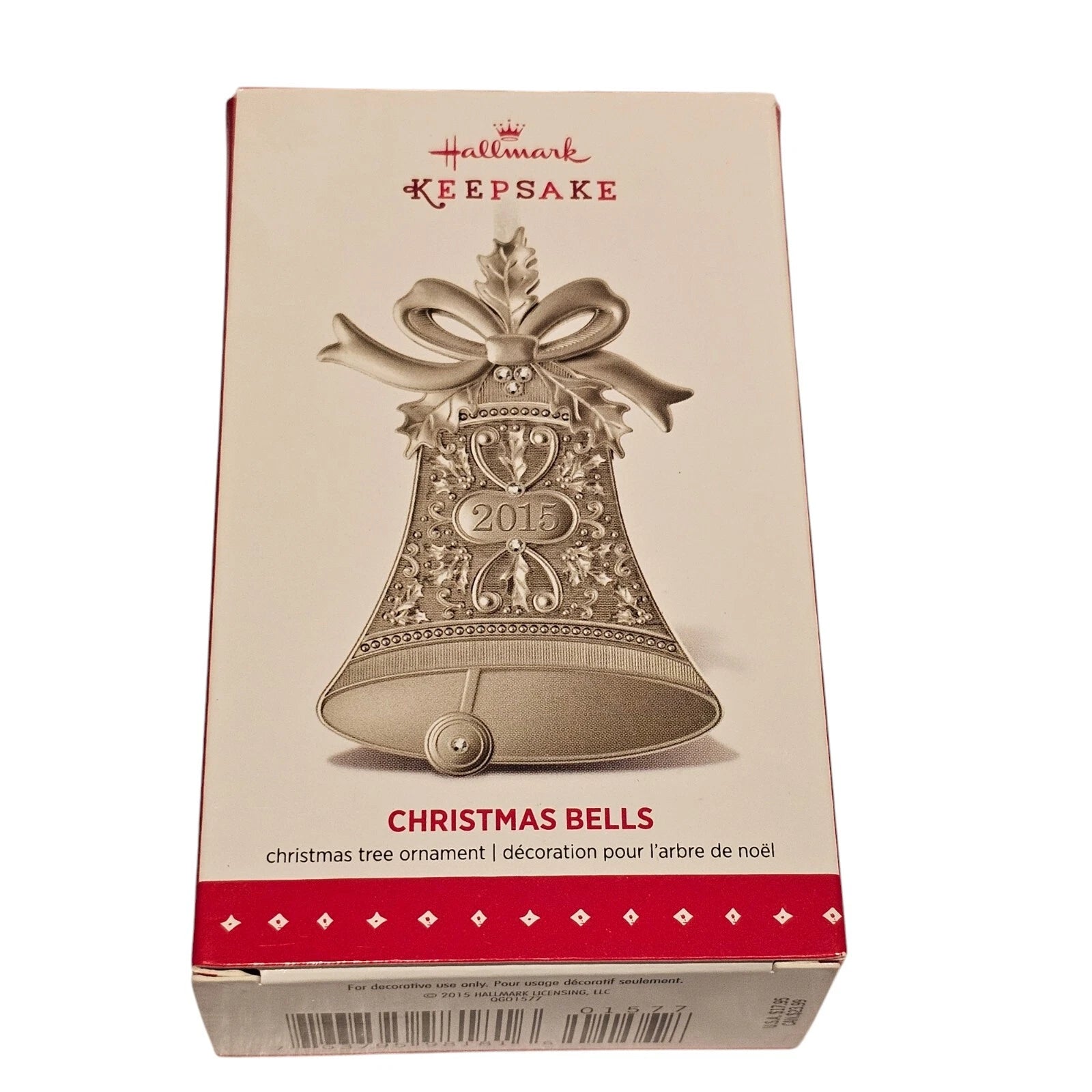 2015 Christmas Bell Hallmark Ornament (Bell) QGO1577