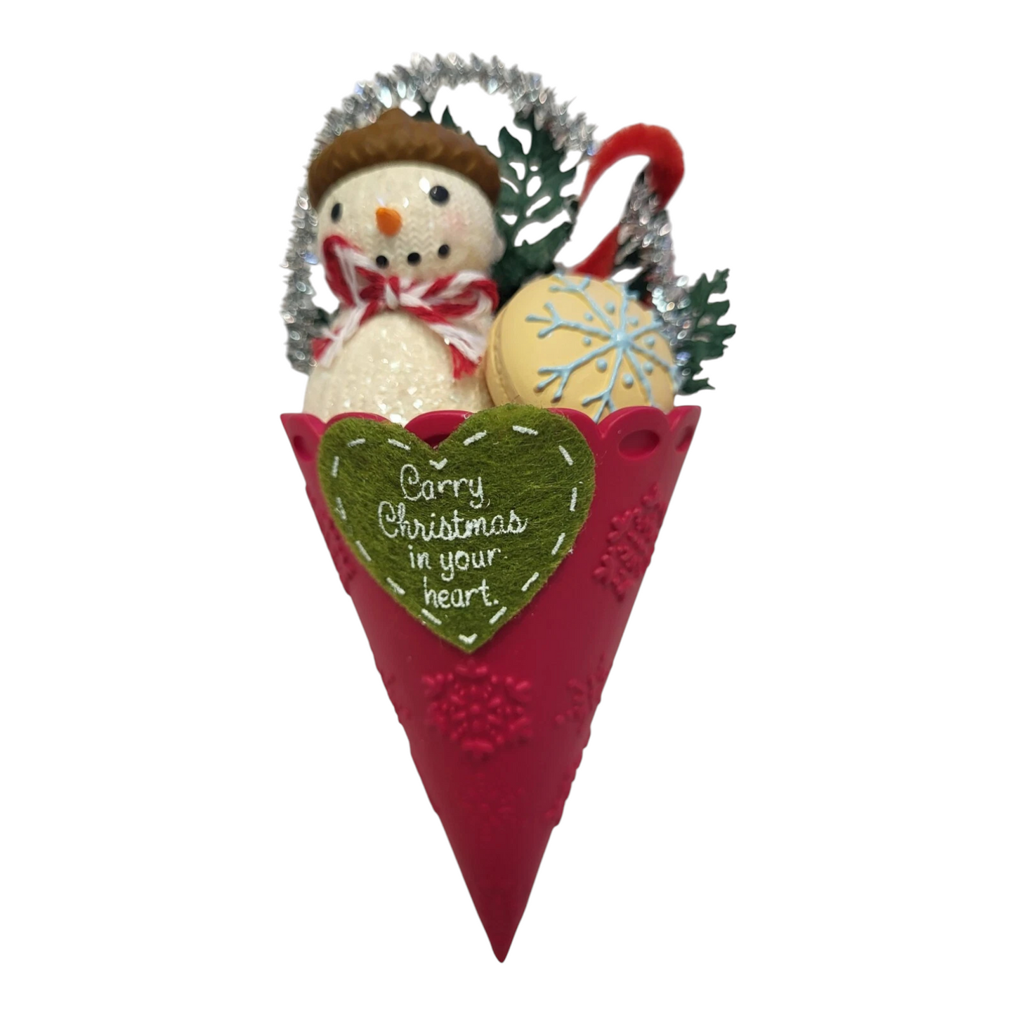 2015 Christmas Wishes Hallmark Ornament (Wreath) QGO1559